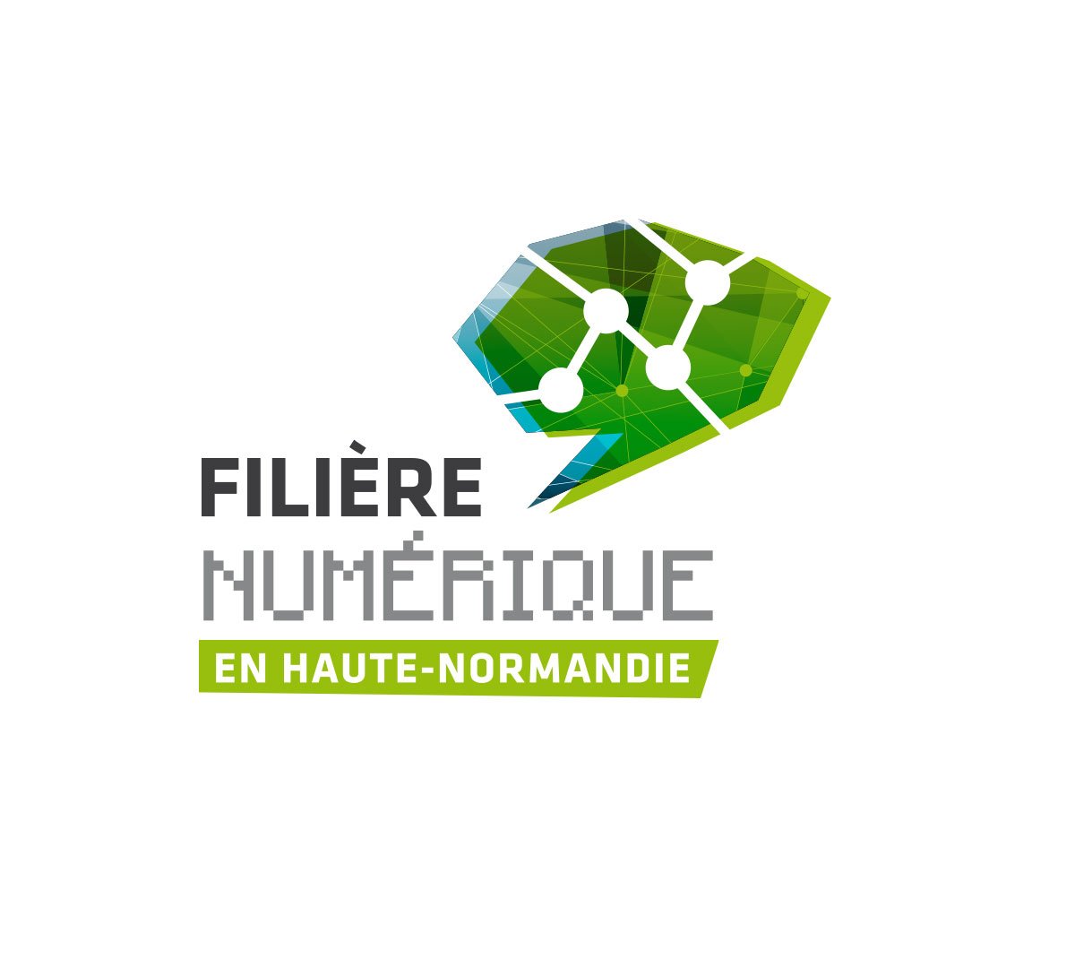 Logo Filière numérique cedric communal graphiste Logo Filière numérique cedric communal graphiste