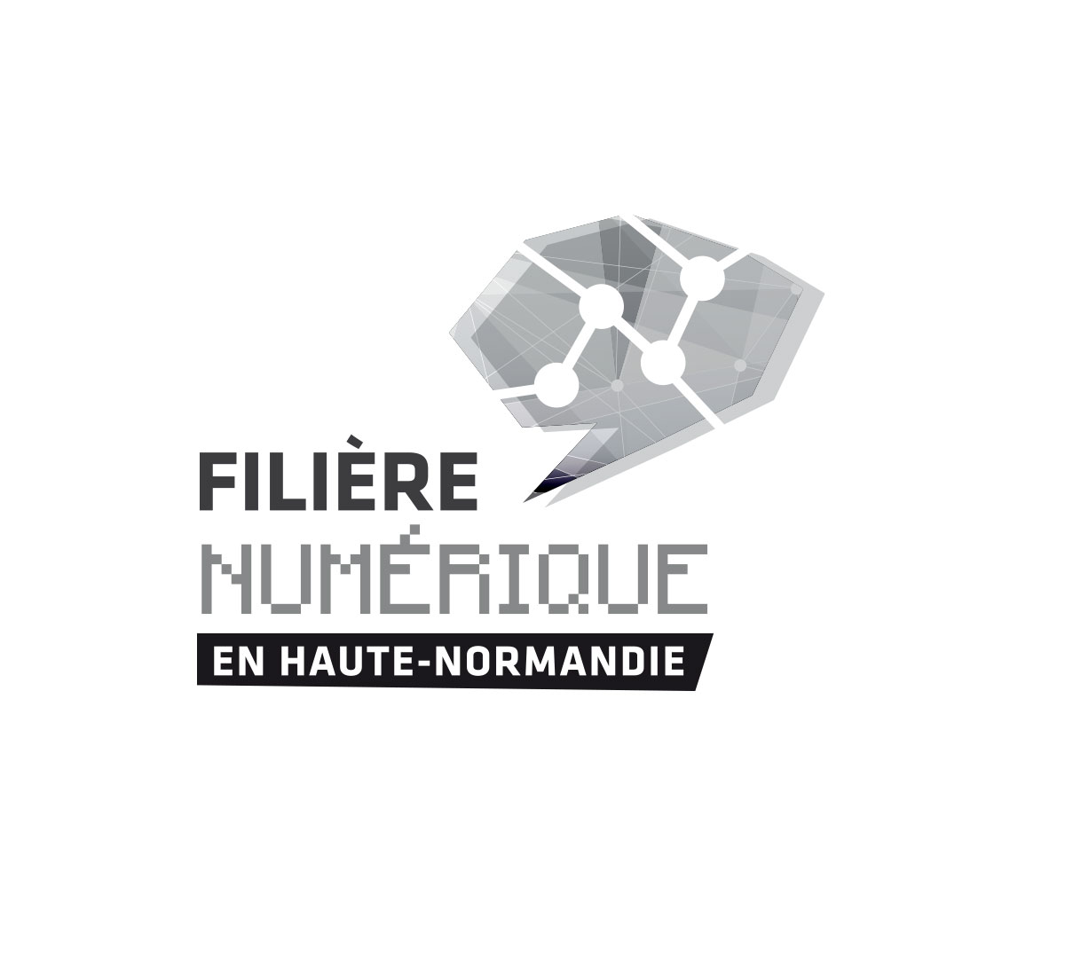 Logo Filière numérique communal graphiste