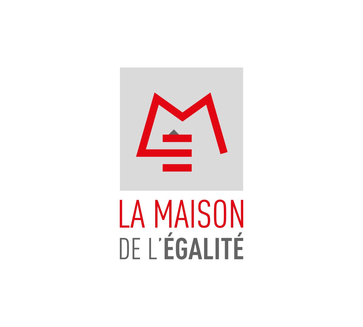 Logo Maison égalité Communal Graphiste