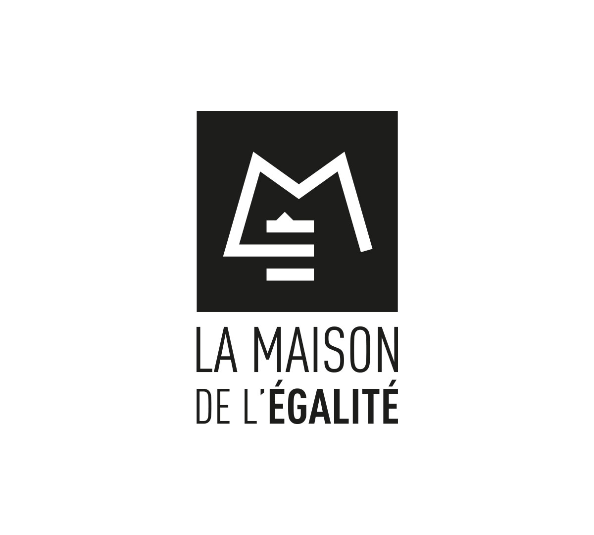 Logo Maison égalité cedric Communal Graphiste