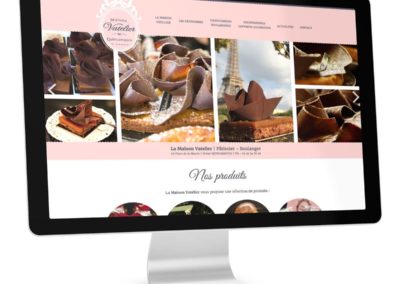 Webdesign Maison-Vatelier-Patissier-Boulanger