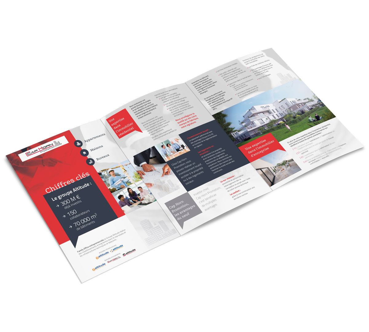 Plaquette Immobilier graphiste Plaquette Immobilier graphiste
