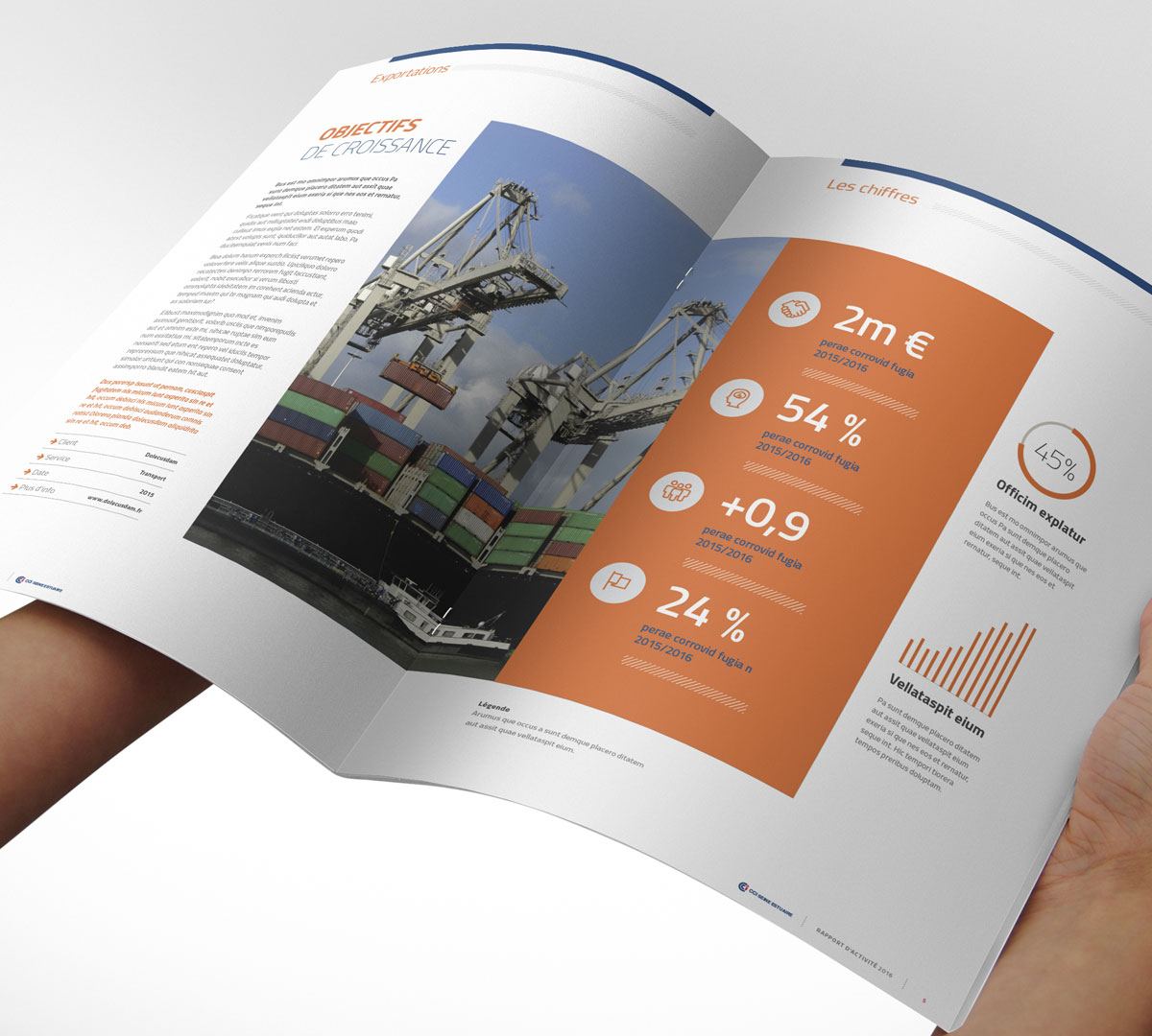 Rapport Activité double page CCI Seine-Estuaire Cedric Communal graphiste Rapport Activité double page CCI Seine-Estuaire Cedric Communal graphiste