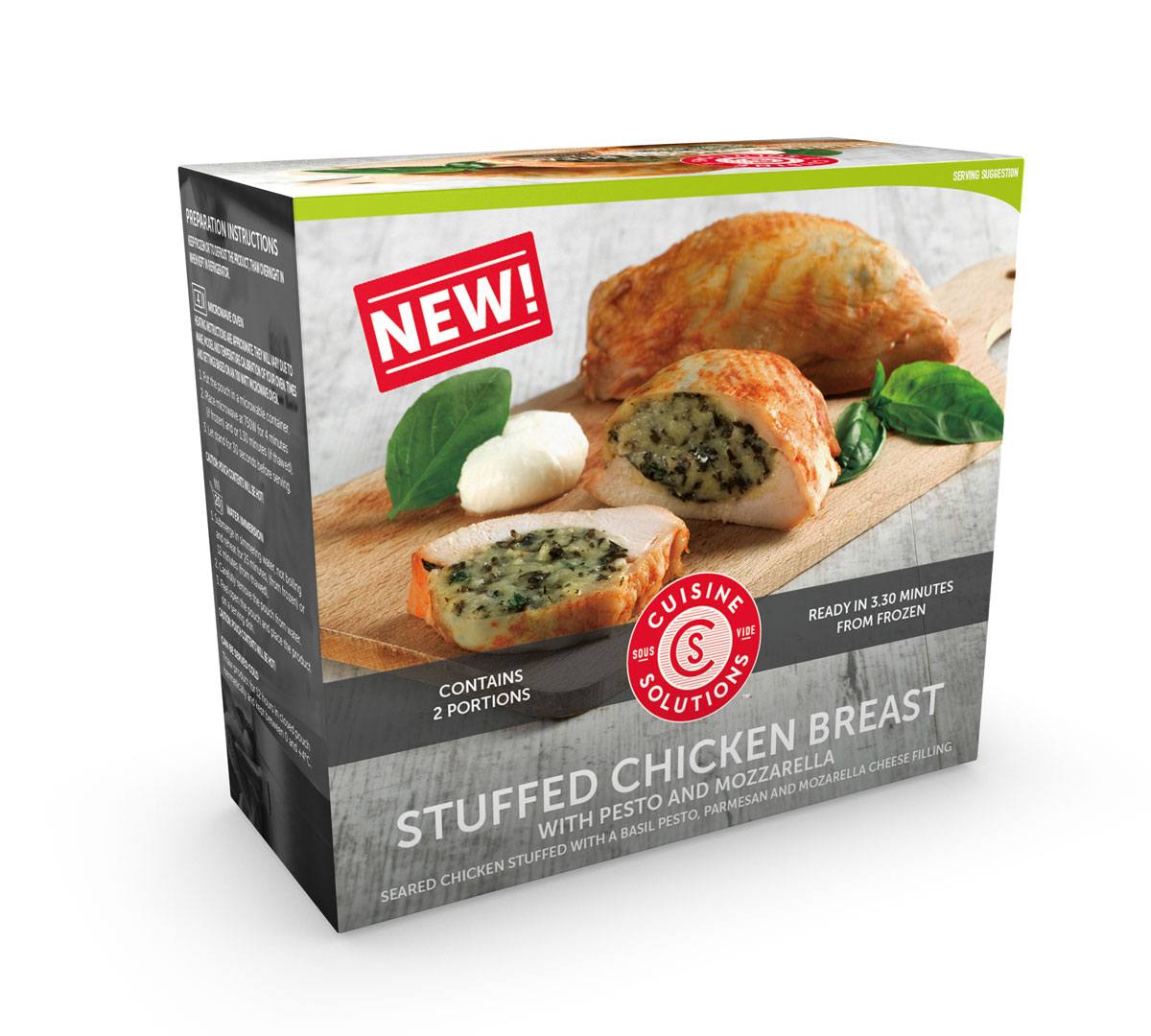 Déclinaison graphique Packaging Poulet farci Déclinaison graphique Packaging Poulet farci